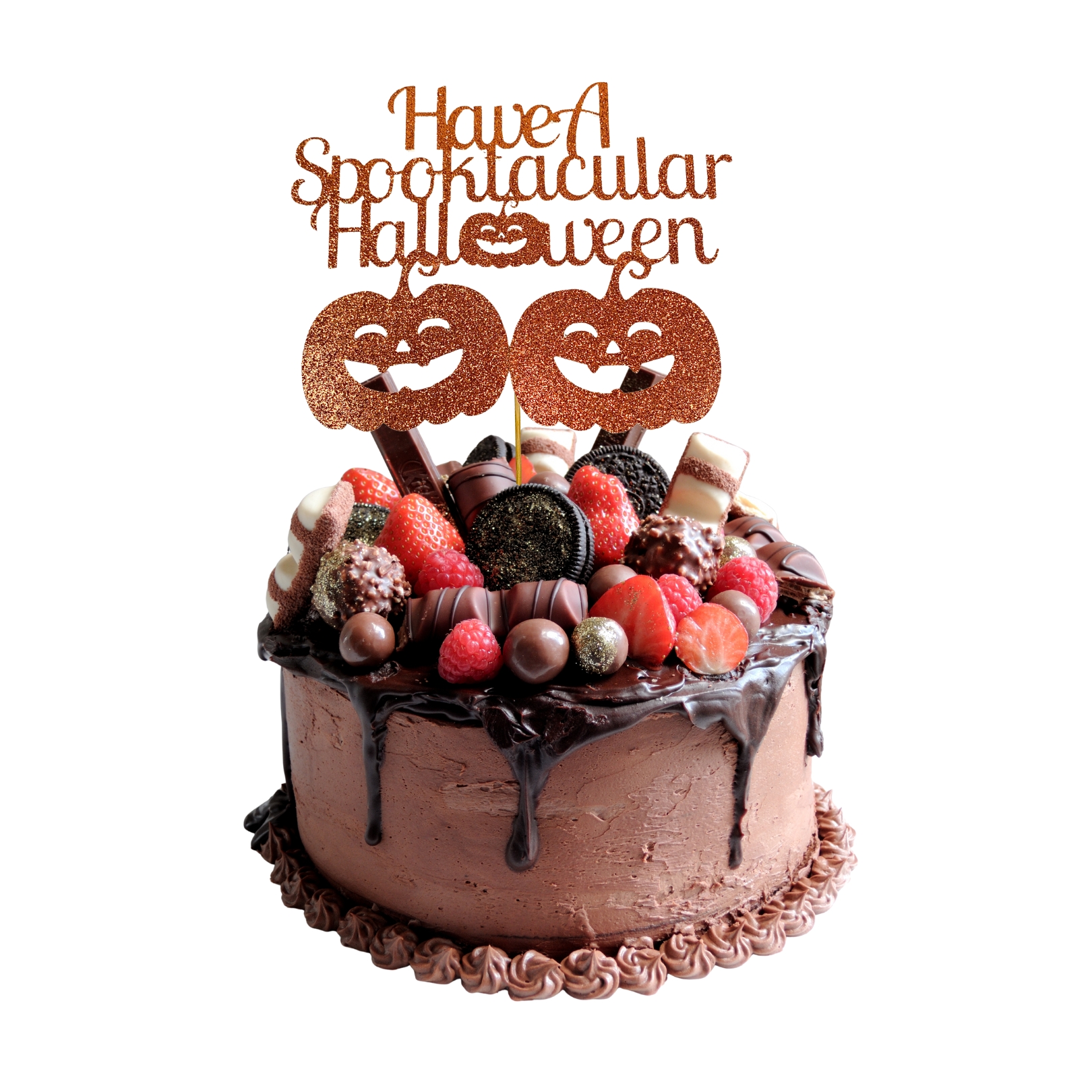 Have a Spooktacular Halloween Party Decor Cake Topper
