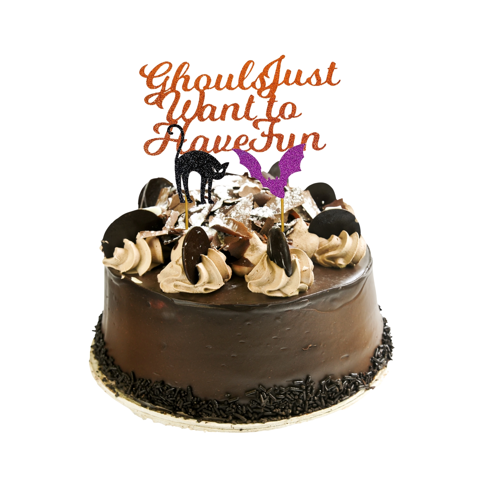 Ghouls Just Want to Have Fun Halloween Cake Topper