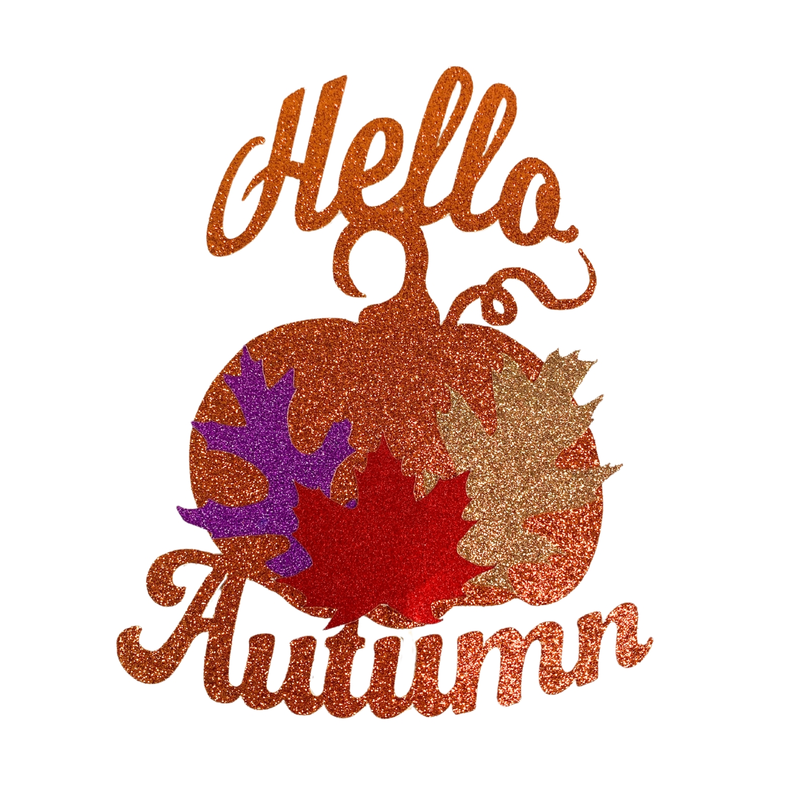Hello Autumn Cake Topper Table Centerpiece Thanksgiving Fall