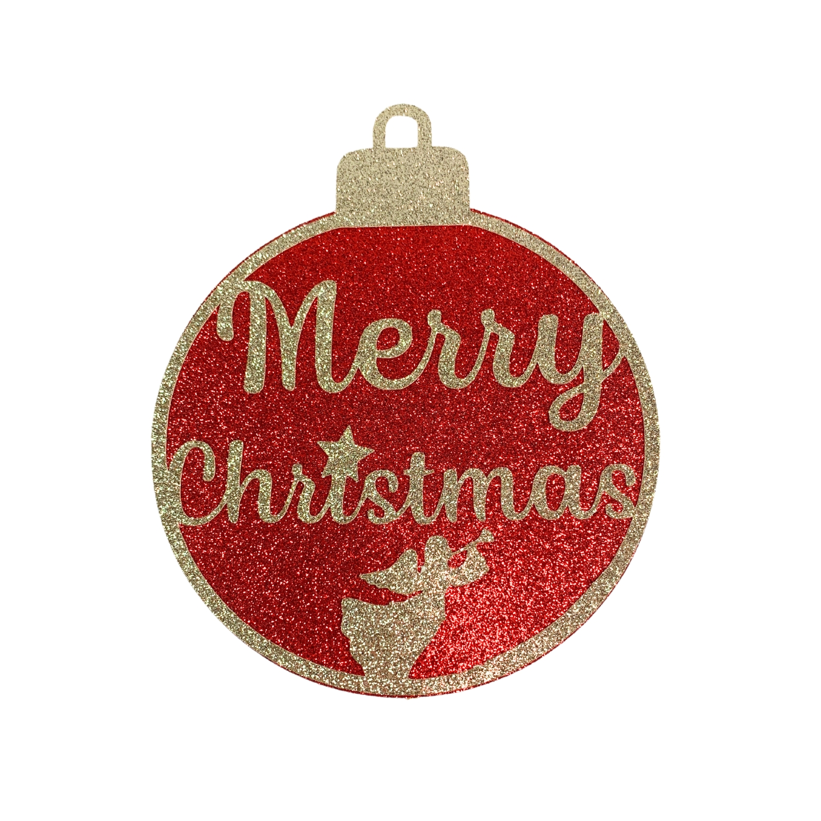 Merry Christmas Angel Christmas Ornament Cake Topper Centerpiece