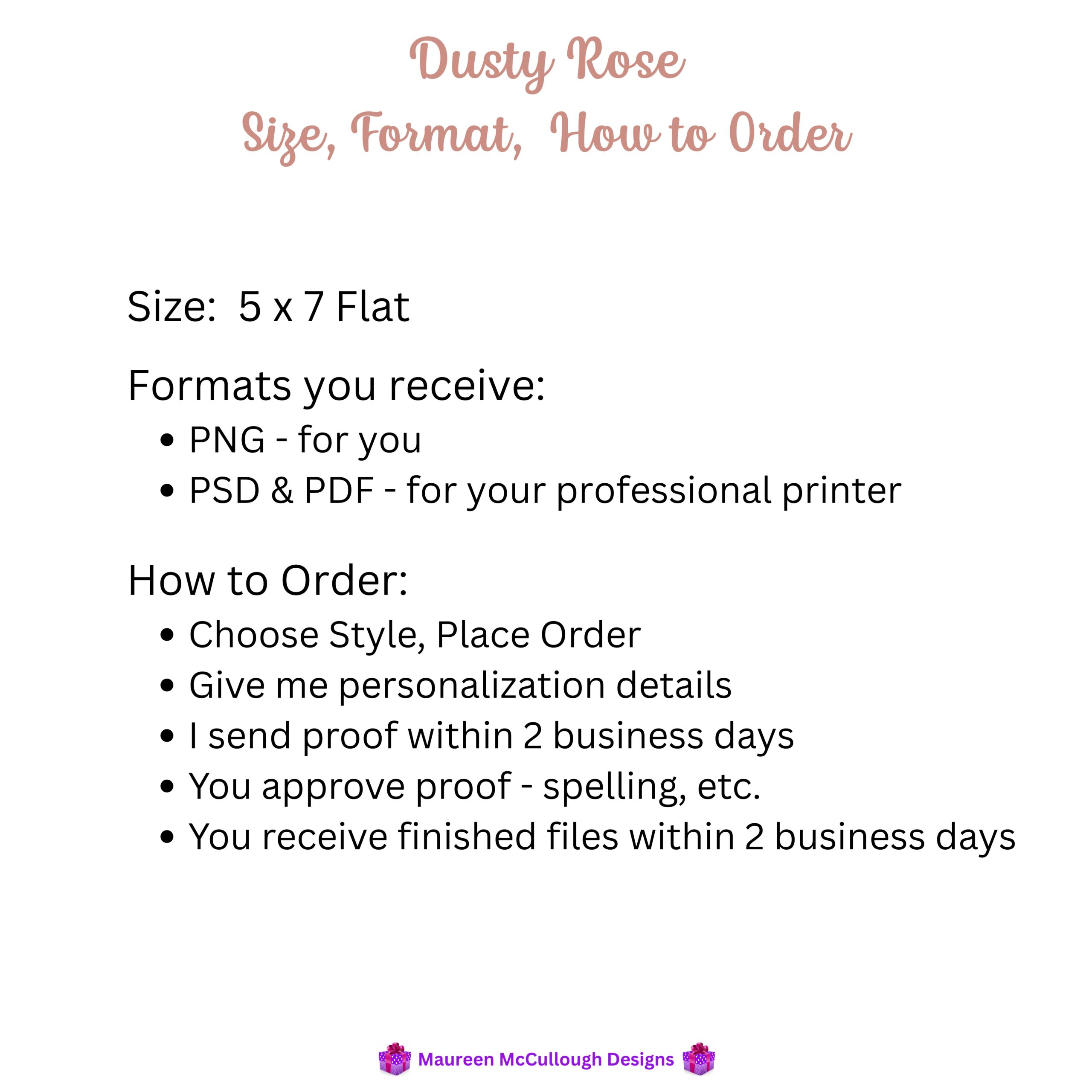 Dusty Rose Floral Wedding Invitation Suite – Save the Date, Invitation & RSVP – Made to Order