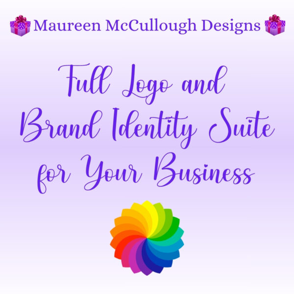 Full Logo and Brand Identity Suite Maureen McCullough Designs